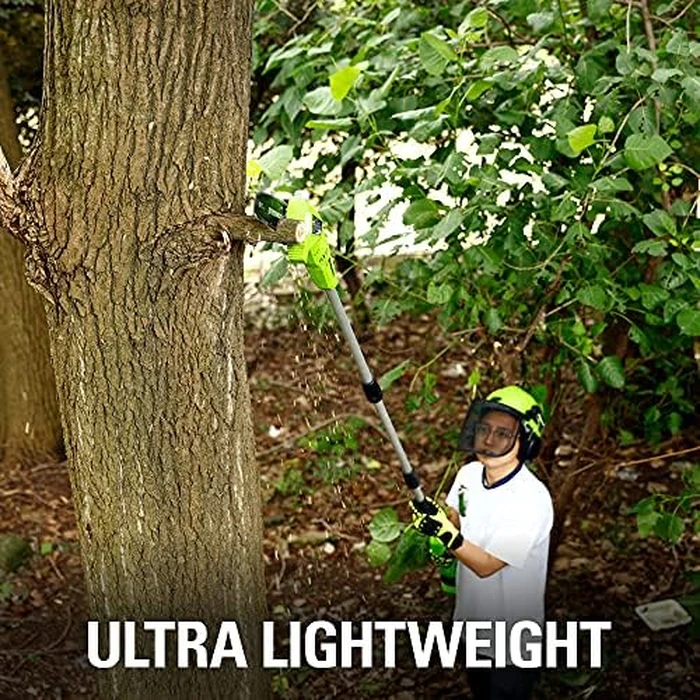 Greenworks 24V 8" Cordless Polesaw (Great for Pruning and Trimming Branches / 200+ Compatible Tools), 2.0Ah Battery and Charger Included by Greenworks - Image 6