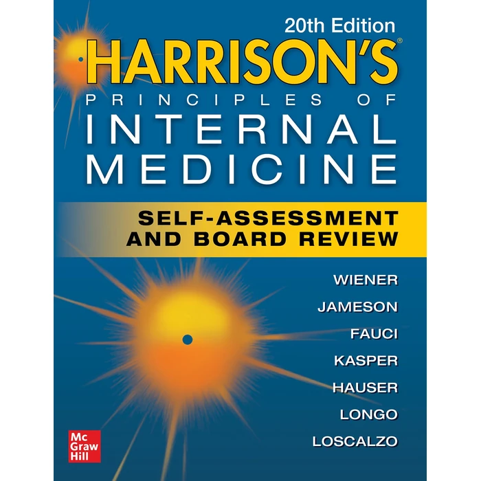 Harrison's Principles of Internal Medicine Self-Assessment and Board Review, 20th Edition by McGraw-Hill Education - Used - Acceptable condition