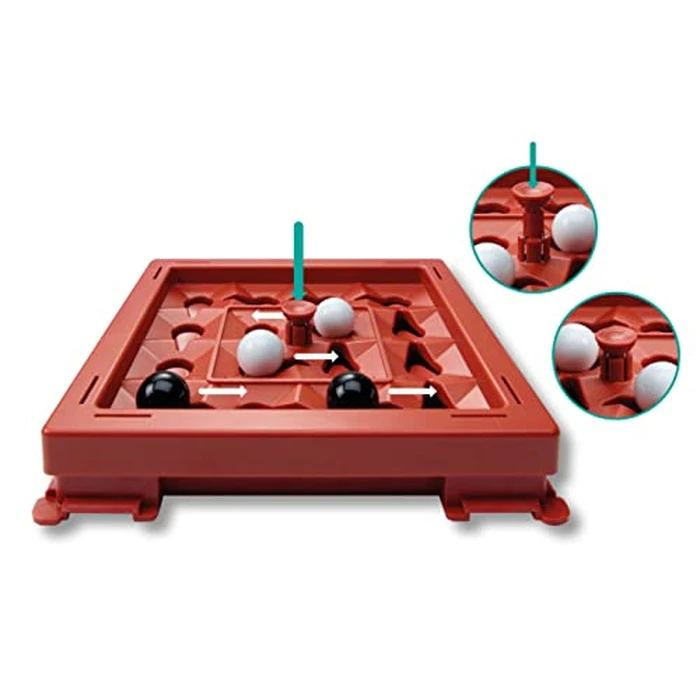 FLEXIQ - Orbito - 2-Player Fast Strategy Game - Forward Thinking and Strategic Switching - Bilingual Friends and Family Game - Age 7 Years+ - FXG502CA by FlexiQ - Image 2