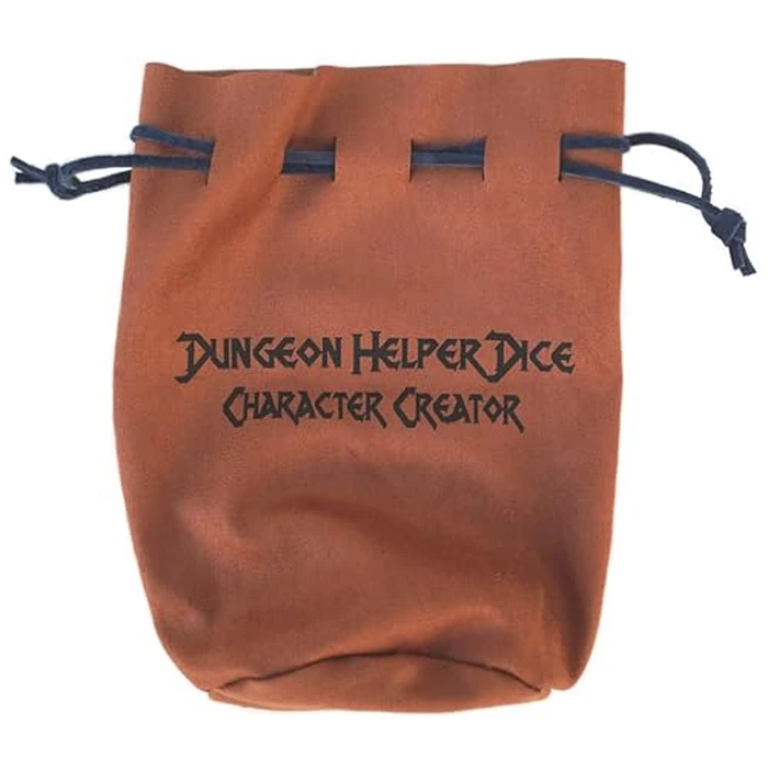 Dungeon Helper Dice Character Creator Dungeon Master NPC Character Randomizer 6 Dice Set Tabletop Role-Playing Games D&D Compatible Dungeons Dragons Other TTRPG Instant Roll Game Master DM GM with Bag by Witty Emporium - Image 2