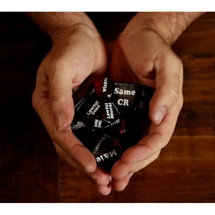 Dungeon Helper Dice Character Creator Dungeon Master NPC Character Randomizer 6 Dice Set Tabletop Role-Playing Games D&D Compatible Dungeons Dragons Other TTRPG Instant Roll Game Master DM GM with Bag by Witty Emporium - Image 4