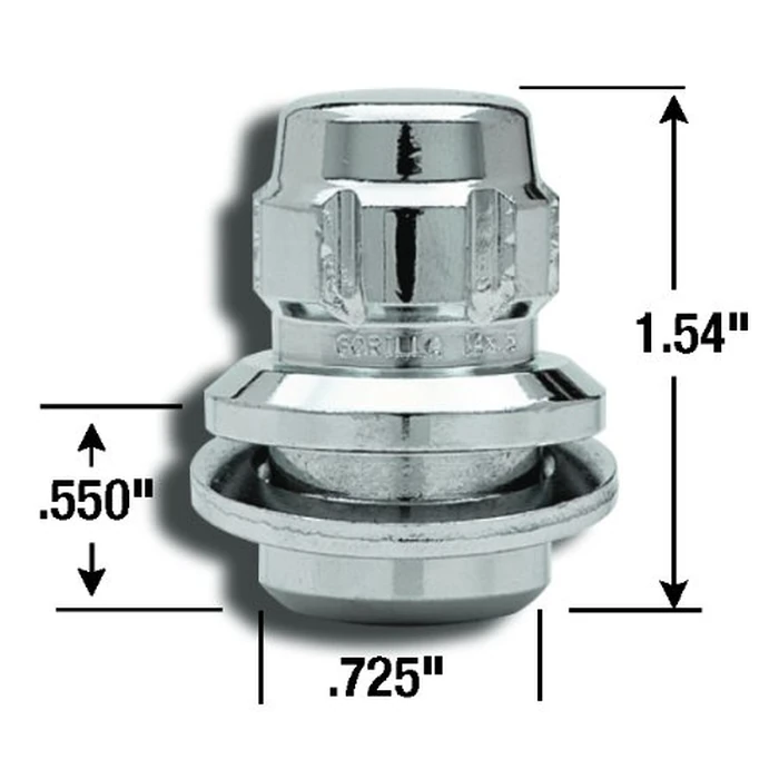 Gorilla Automotive 73631T Toyota O.E. Wheel Locks with Washer (12mm X 1.50 Thread Size) by GORILLA - Image 4