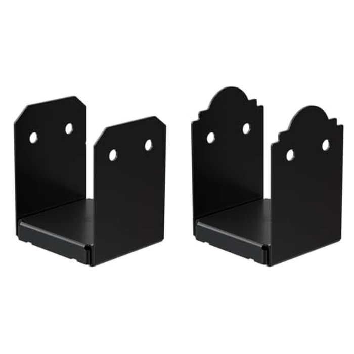 Simpson Strong-Tie Outdoor Accents Avant Collection ZMAX, Black Powder-Coated Post Base for 6x6 by SIMPSON - Image 6
