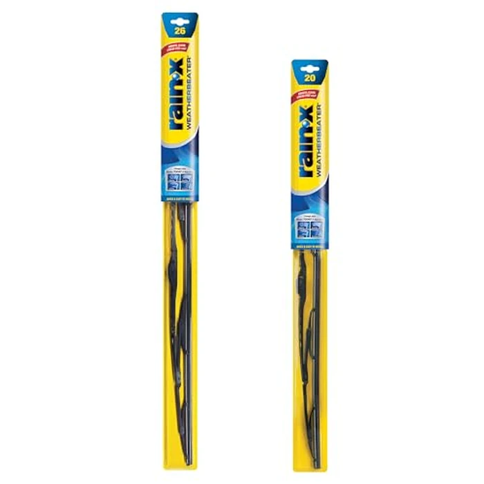 Rain-X 820249 WeatherBeater Wiper Blades, 26" and 20" Windshield Wipers (Pack of 2), Automotive Replacement Windshield Wiper Blades That Meet Or Exceed OEM Quality And Durability Standards by Rain-X - Used - Very Good condition - CA$25.96