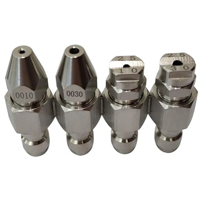 Jrod Tip Holder 4 GPM, 4 Way Pressure Washer Nozzle, J Rod Soft Wash Nozzle 1/4" Quick Connect by Xlynrods - Used - Like New condition - US$23.46