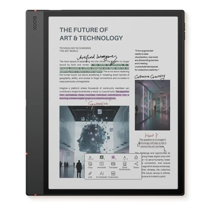 BOOX Tablet 10.3" Note Air 5 C 6G 64G E Ink Tablet Color ePaper Notebook by BOOX - Used - Very Good condition - US$465.54