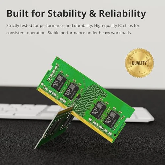 Timetec Advanced 16GB KIT (2x8GB) DDR4 2666MHz (PC4-2666V) PC4-21300 SODIMM Laptop RAM - 260-Pin 1.2V CL19 Non-ECC Unbuffered Memory Module for Laptop, Notebook, Mini PC, All-in-One by Timetec - Image 6