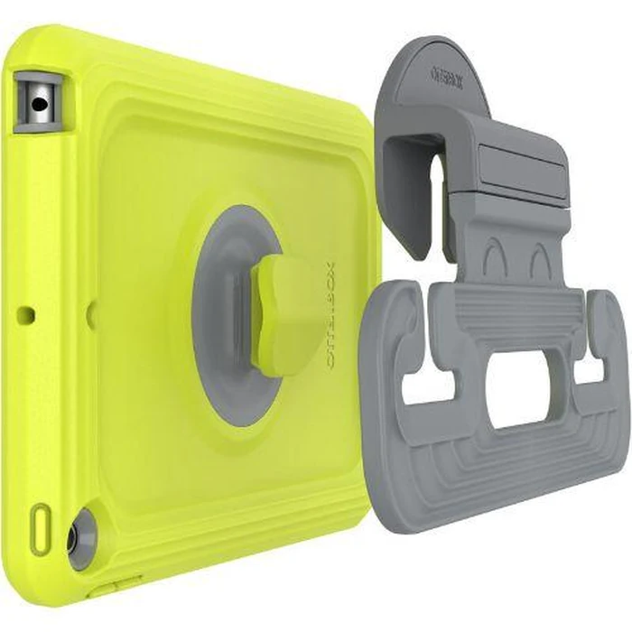 Otterbox Kids EasyGrab iPad Case for iPad Mini (5th Gen) - Martian Green (Neon Green/Gray) by Otterbox - Image 2