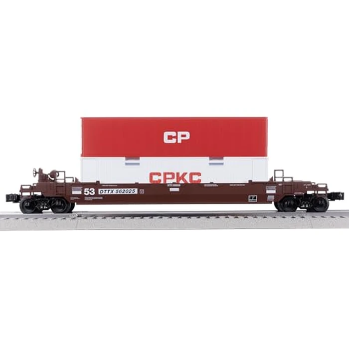 Lionel CPKC Maxi Stack LionChief Freight Electric O Gauge Bluetooth 5.0 Train Set with Remote by Lionel - Image 6
