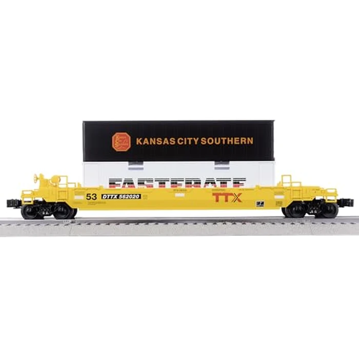 Lionel CPKC Maxi Stack LionChief Freight Electric O Gauge Bluetooth 5.0 Train Set with Remote by Lionel - Image 7
