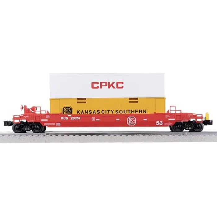 Lionel CPKC Maxi Stack LionChief Freight Electric O Gauge Bluetooth 5.0 Train Set with Remote by Lionel - Image 8
