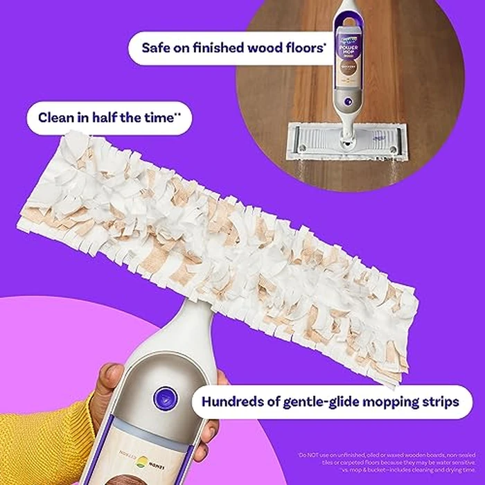 Swiffer PowerMop Wood Mopping Pad Refills for Floor Cleaning, 11 Count by Swiffer - Image 3