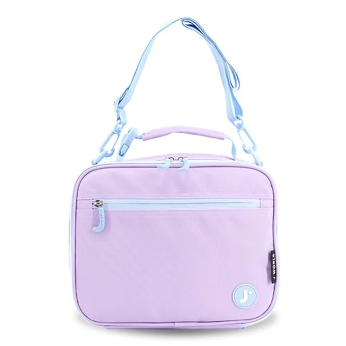 J World New York Cody Kids Lunch Bag. Cute Insulated Lunch-Box, Purple by J World New York - Used - Like New condition