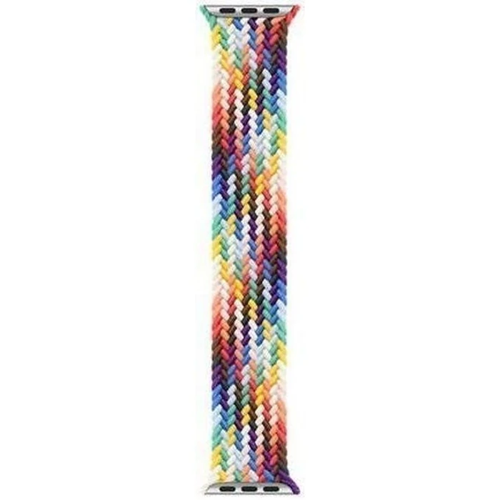 Apple Watch Braided Solo Loop (44mm) - Pride Edition - Size 12 by Apple - Refurbished - Excellent condition