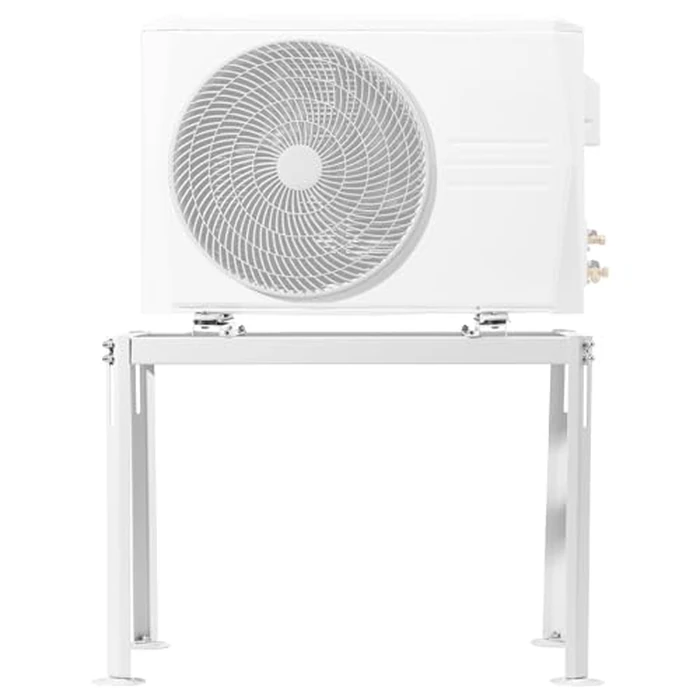 VEVOR Mini Split Ground Stand, Adjustable Anti-Vibration Mini Split Stand for 9000-18000 BTU Ductless Air Conditioner Heat Pump, Heavy Duty AC Base Bracket Floor Mount w/ 441LBS Max. Load Capacity by VEVOR - Image 3