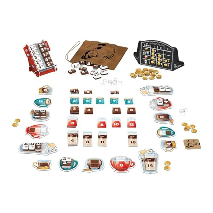Schmidt Spiele - Café Del Gatto Français - Jeu de Plateau de Stratégie Pour Enfants et en Famille - À partir de 8 ans - 88464 by Schmidt - Image 2