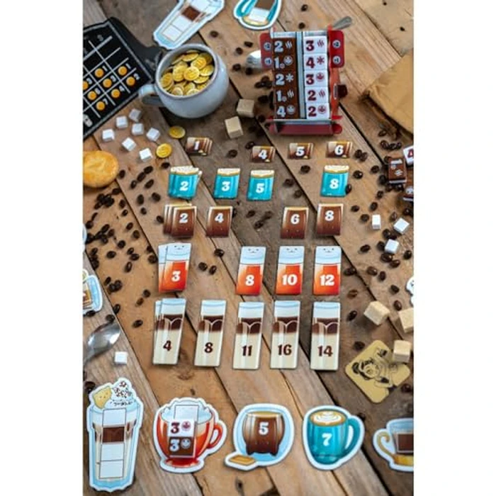 Schmidt Spiele - Café Del Gatto Français - Jeu de Plateau de Stratégie Pour Enfants et en Famille - À partir de 8 ans - 88464 by Schmidt - Image 5
