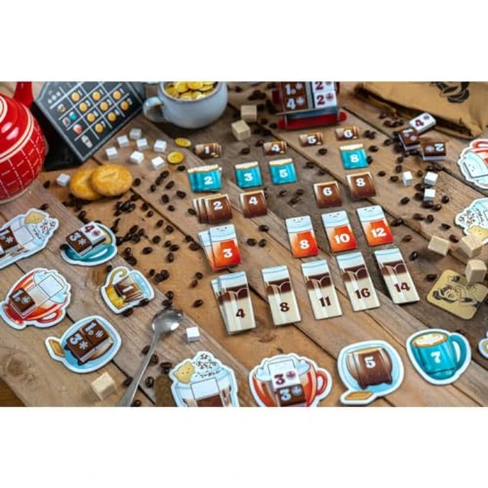 Schmidt Spiele - Café Del Gatto Français - Jeu de Plateau de Stratégie Pour Enfants et en Famille - À partir de 8 ans - 88464 by Schmidt - Image 6