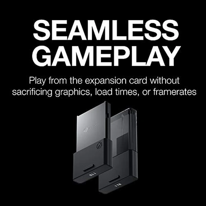 Seagate Storage Expansion Card 2TB Solid State Drive - NVMe SSD for Xbox Series X|S, Quick Resume, Plug & Play, Licensed (STJR2000400) Black by Seagate - Image 2
