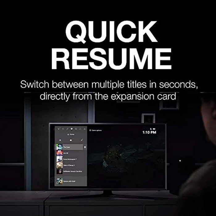 Seagate Storage Expansion Card 2TB Solid State Drive - NVMe SSD for Xbox Series X|S, Quick Resume, Plug & Play, Licensed (STJR2000400) Black by Seagate - Image 6