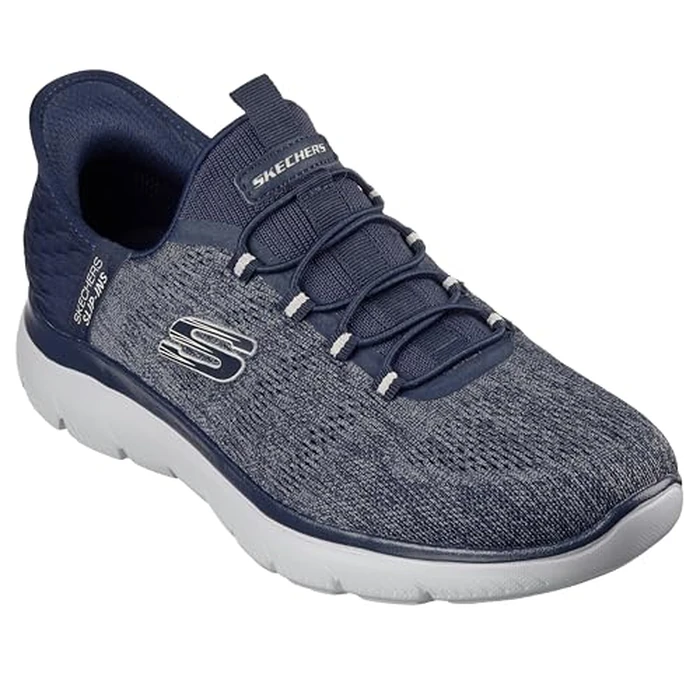 Skechers Men's Summits Key Pace Hands Free Slip-in Sneaker,Navy,13 by Skechers - Used - Like New condition - CA$60.45