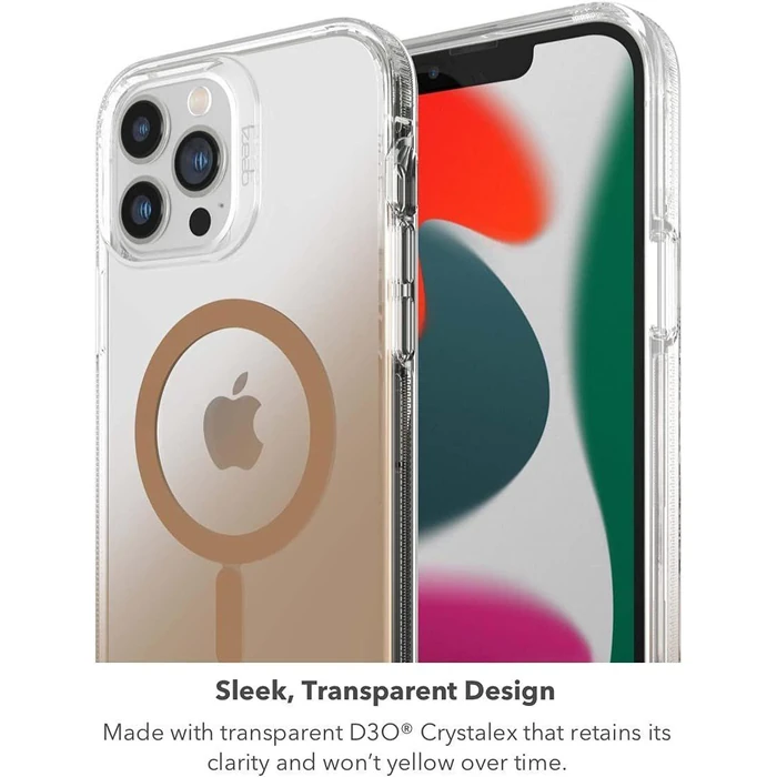 ZAGG Gear4 Milan Snap Phone Case for iPhone 13 Pro Max - Gold by ZAGG - Image 3