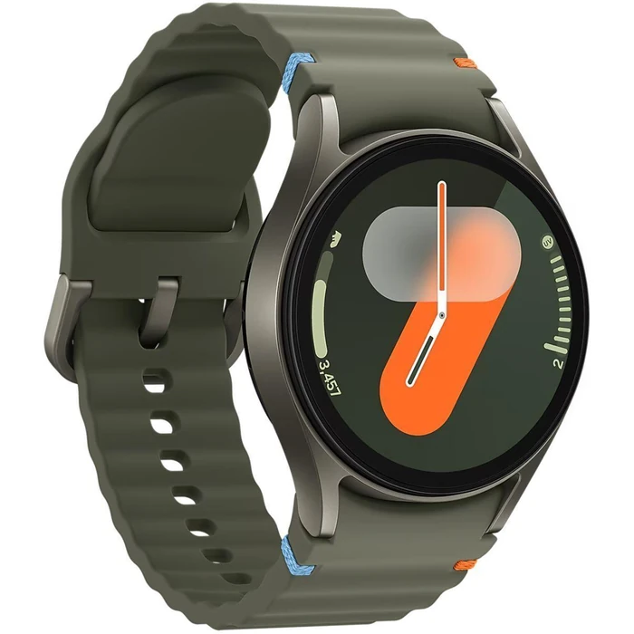 Galaxy Watch7 (Bluetooth) - 32GB - 40mm - Green Aluminum Case with Green Silicone Sport Band by Samsung - Image 6