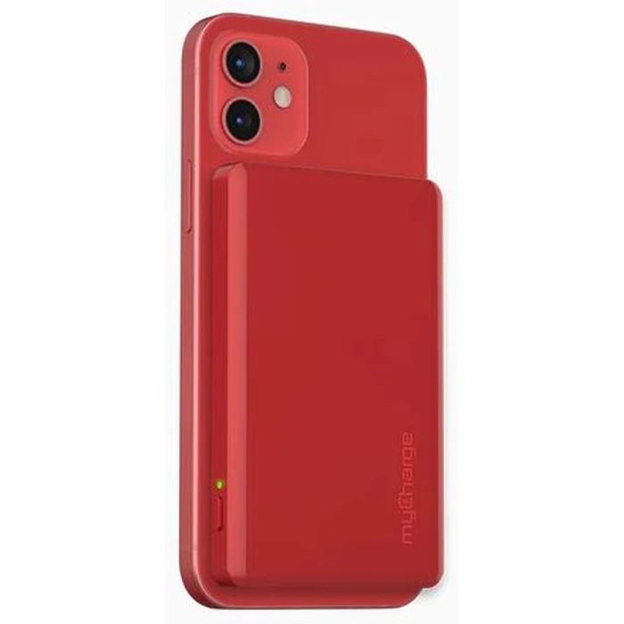 myCharge MagLock 6000mAh Wireless Magnetic MagSafe Charger - Red by myCharge - Image 2