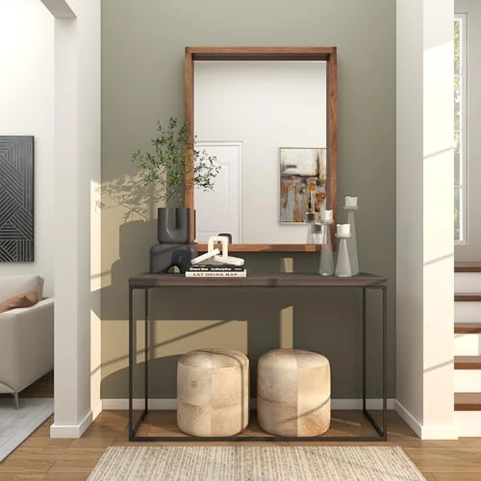 Deco 79 Ceramic Abstract Dual Opening U-Shaped Vase with Glossy Speckled Texture, 11" x 4" x 15", Black by Deco 79 - Image 8