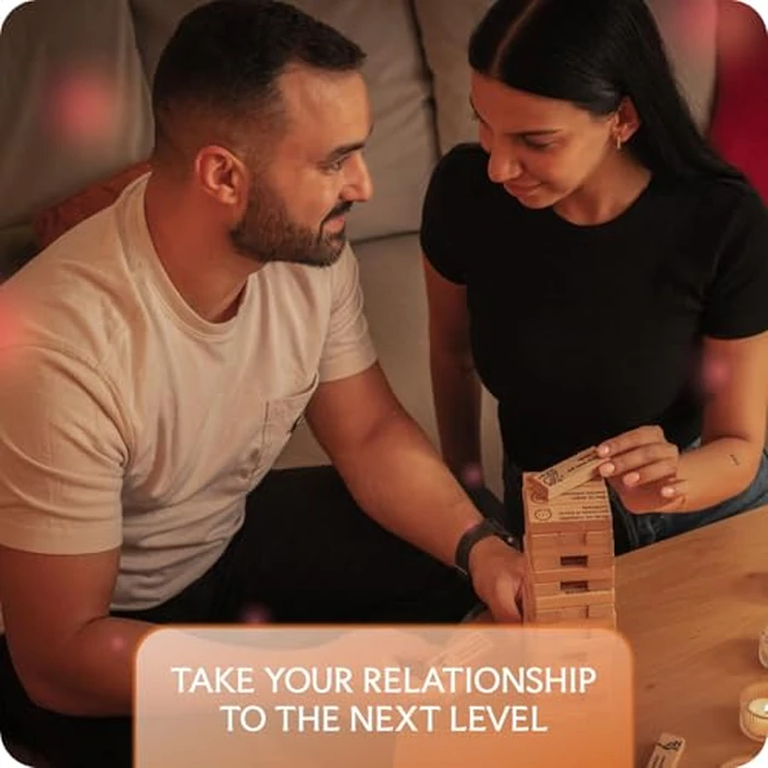 54 Sex Games & Couples Games - Spiciest Tower to play with Sex Toys for Adults - Relationships - Exciting, Pleasing & Funny Challenges - Date Night Couples Games - Valentine's Day Gift Naughty by The Sensual Lab - Image 3