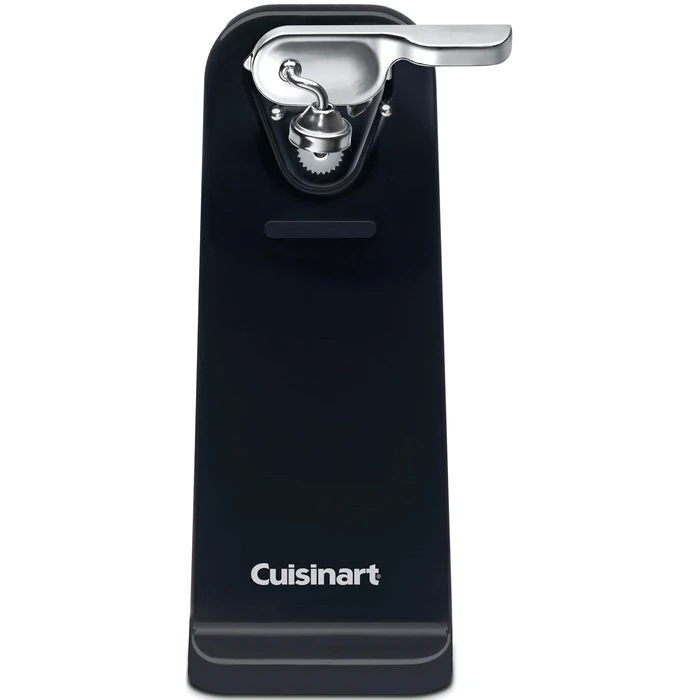 Cuisinart Can Opener with One-Touch Operation, Electric Can Opener for Kitchen Including Magnetic Lid Holder, Automatic Can Opener with Easy Clean Design and Nonslip Base, Black, CCO-50BKN by Cuisinart - Image 1