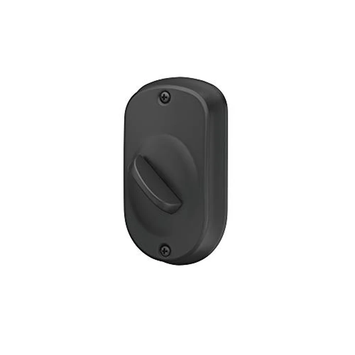 Schlage Plymouth Electronic Keypad Deadbolt Lock, Keyless Front Door Entry, Mechanical Key Backup Included, Matte Black, BE365 PLY 622 by SCHLAGE - Image 4