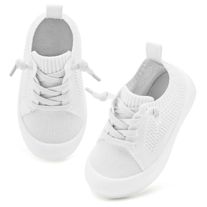 VIFUUR Baby Boys Girls Barefoot Shoes Soft Sole Non-Slip First Walkers for Infant Toddler 0-6 Months Infant by VIFUUR - Image 1