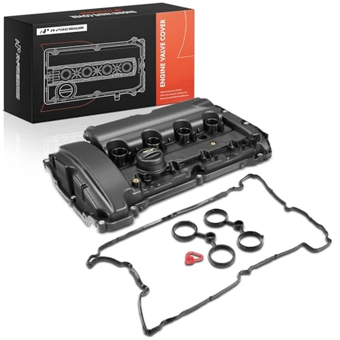 A-Premium 1.6L Engine Valve Cover with Gasket & Oil Cap Compatible with 2007-2012 Mini Cooper R55 R56 R57 R60 1.6L N14 Turbocharged, Replace for 11127646555, 11127561714, 11127585907 by A-premium - Image 9