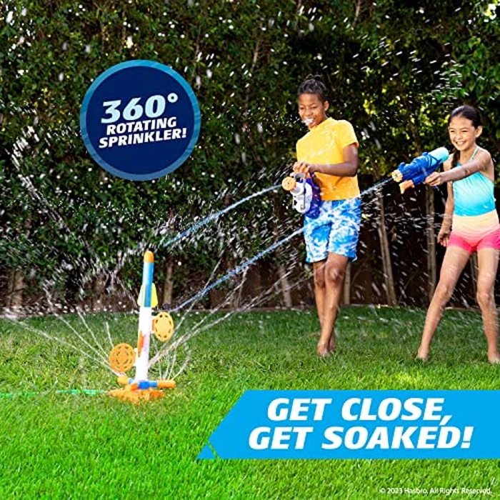 NERF Super Soaker SkyBlast Target Sprinkler for Kids Outdoor Play - Summer Water Games by Nerf - Image 4