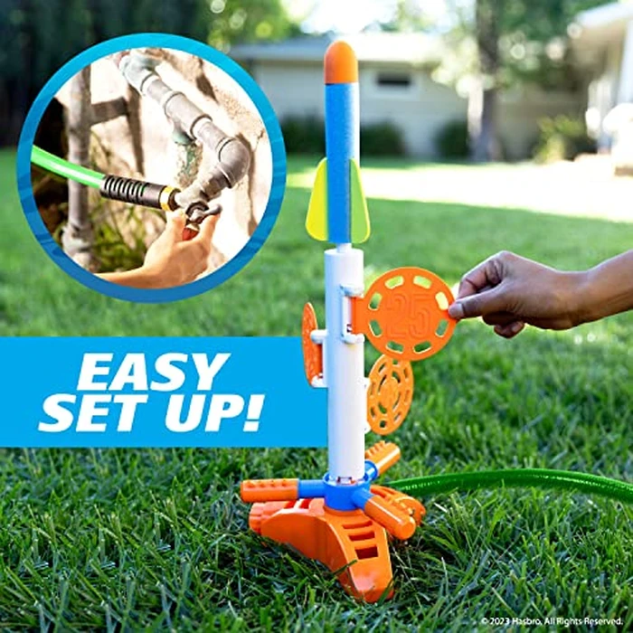 NERF Super Soaker SkyBlast Target Sprinkler for Kids Outdoor Play - Summer Water Games by Nerf - Image 5