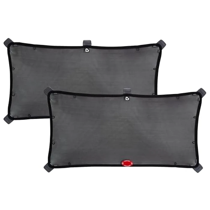 Munchkin(R) Brica(R) Magnetic Stretch to Fit(TM) Sun Shade, Black, 2 Pack by Munchkin - Used - Like New condition - US$31.93