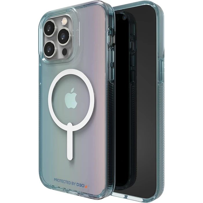 ZAGG Gear4 Milan Snap Phone Case with Magsafe for iPhone 14 Plus - Aurora Ombre by ZAGG - Refurbished - Acceptable condition