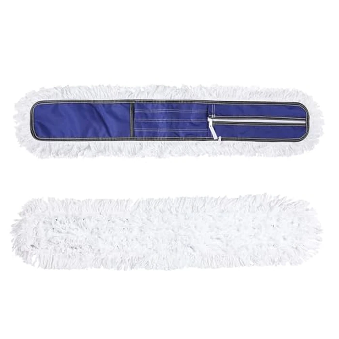 36" Microfiber Mop Pads 2 Pieces Just Fit CLEANHOME Industrial Dust Mop: B08R3F1ZZM,Blue by CLEANHOME - Image 1