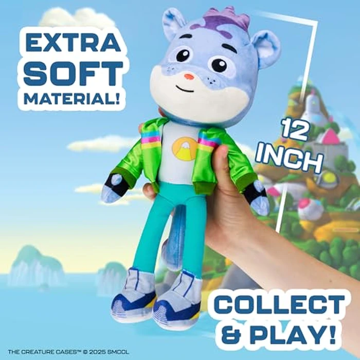 P.M.I. The Creature Cases 12-Inch Huggable Plush - Kit Casey Soft Cuddle Toy with Embroidered Details, Premium Fabric, and Collectible Design by PMI Toys (Sam Snow) by P.M.I. - Image 3