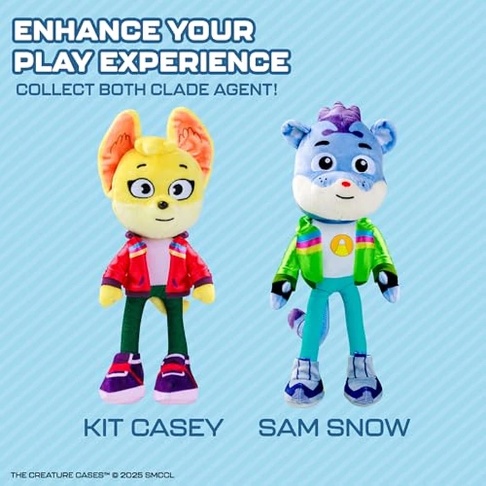 P.M.I. The Creature Cases 12-Inch Huggable Plush - Kit Casey Soft Cuddle Toy with Embroidered Details, Premium Fabric, and Collectible Design by PMI Toys (Sam Snow) by P.M.I. - Image 5