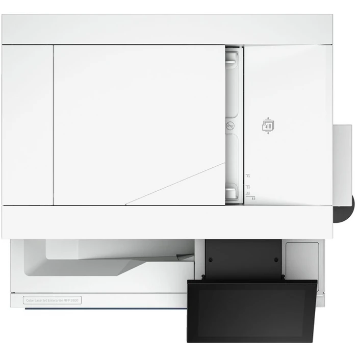 HP Color LaserJet Enterprise MFP 5800f Printer - White by HP - Image 6