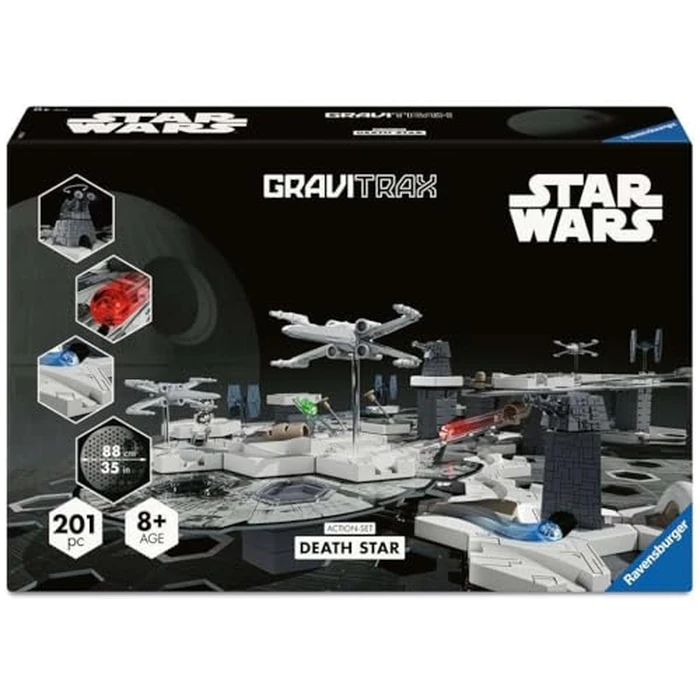 Ravensburger GraviTrax Star Wars Action-Set Death Star. Interactive Marble Run System, Construction Toy for Children from 8 Years. by Ravensburger - Image 1