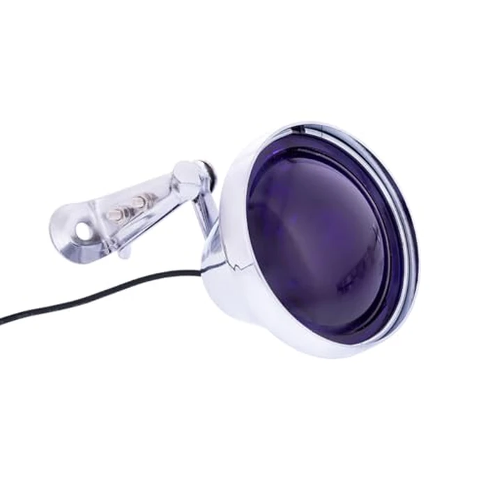 United Pacific 30658 12V Vintage Anti-Glare Interior Light, Chrome Lam by United Pacific - Image 2