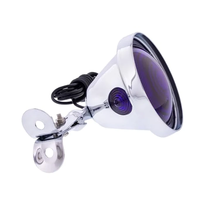 United Pacific 30658 12V Vintage Anti-Glare Interior Light, Chrome Lam by United Pacific - Image 4