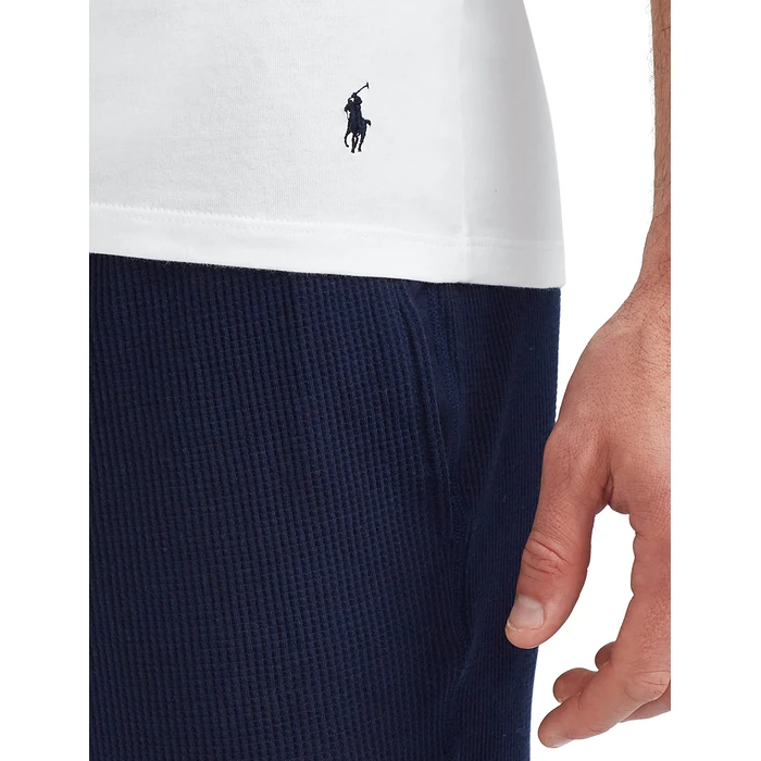 Polo Ralph Lauren Underwear Men's Classic Fit Cotton Crew Tee 3 Pack, White, L by POLO RALPH LAUREN - Image 4