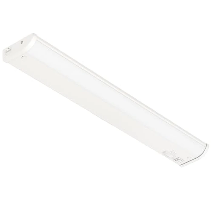 Inlight 24" LED Under Cabinet Lighting, 5 CCT Selectable 2700-5000 K, Dimmable, ETL-Listed, White Finished, IN-0208-3-WH by Inlight - Used - Like New condition - US$31.98