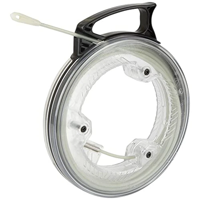 Klein Tools 50550 Glow-in-the-Dark Fish Tape, Made in USA, Fiberglass with Nylon Tip and Stainless-Steel Connector. Ideal for Fish Rod, 20-Foot by KLEIN TOOLS - Image 1