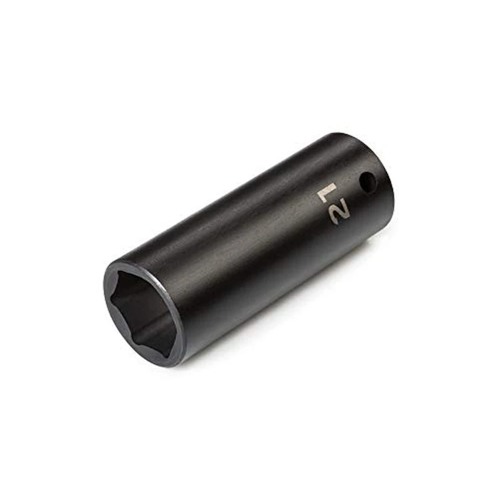 TEKTON 1/2 Inch Drive x 21 mm Deep 6-Point Impact Socket | SID23121 by TEKTON - Used - Acceptable condition