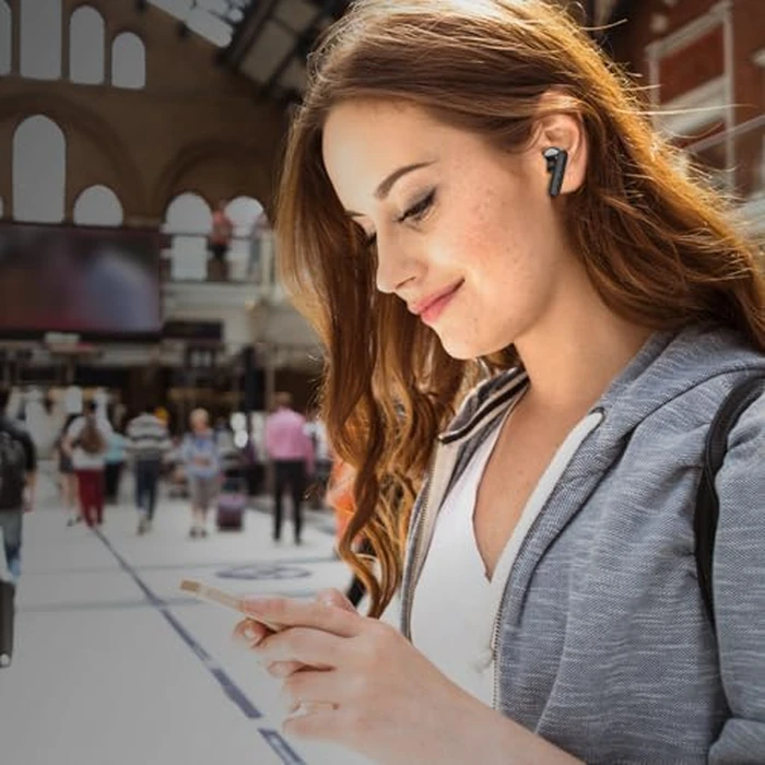 Monster N-Lite Clear Talk Wireless Earbuds Bluetooth 5.3 Headphones with IPX8 Waterproof, CVC 8.0 Noise Reduction, Fast Charging for Sport by Monster - Image 6